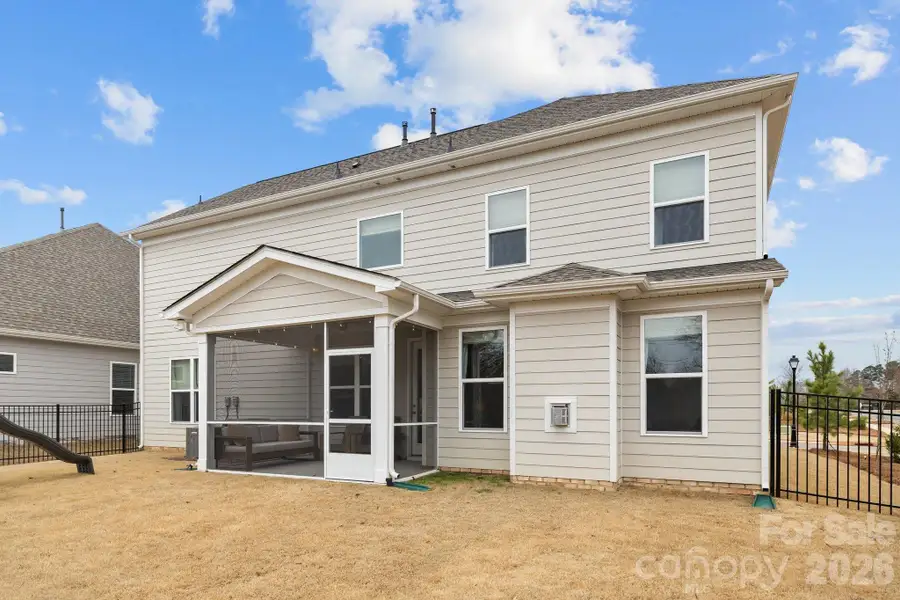 Exterior details and patio area of a home in , Mint Hill (Image 26).