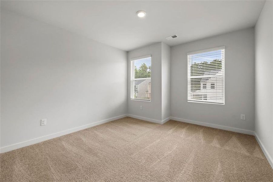 Spacious, unfurnished interior of a new home in Crossvine Village, LaGrange (Image 25). Spacious, unfurnished interior of a new home in Crossvine Village, LaGrange (Image 25).