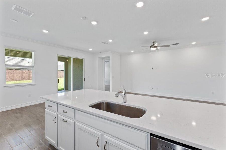 Furnished interior view inside a new home in , Ocala (Image 8).