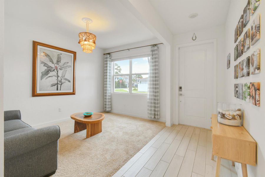 Furnished interior view inside a new home in Reserve at Jupiter, Jupiter (Image 12).