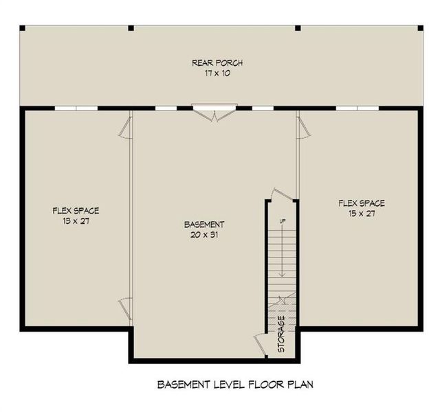 2D floor plan layout of this home in , Talking Rock, GA (Image 5).