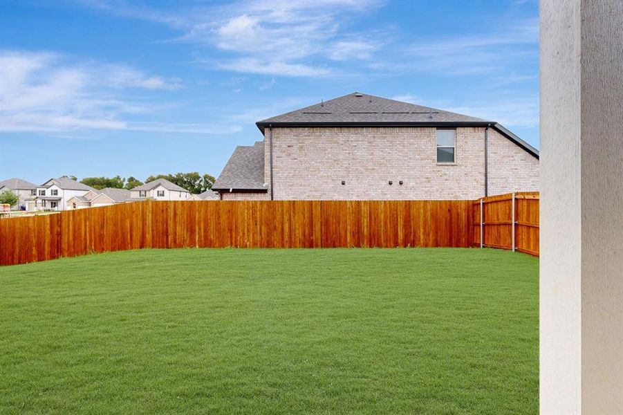 Front exterior of a new home in Forest Park, Princeton, TX, highlighting curb appeal (Image 17). Front exterior of a new home in Forest Park, Princeton, TX, highlighting curb appeal (Image 17).