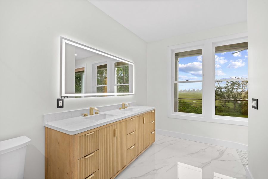 Furnished interior view inside a new home in , Pawleys Island (Image 3).