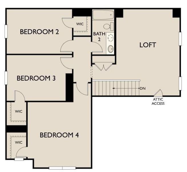 The Hyde Floor plan The Hyde Floor plan