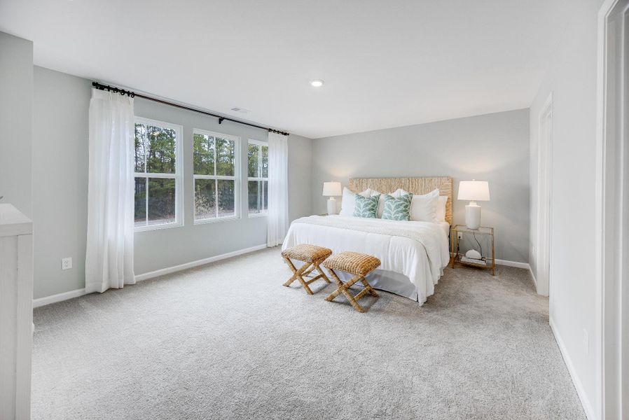 Furnished interior view inside a new home in Dawson Pointe, Summerville (Image 14).