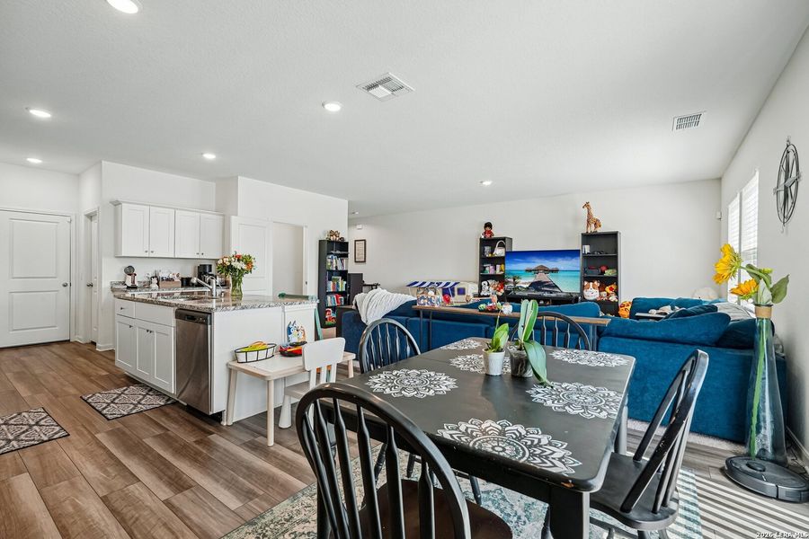 Furnished interior view inside a new home in Hennersby Hollow, San Antonio (Image 18).
