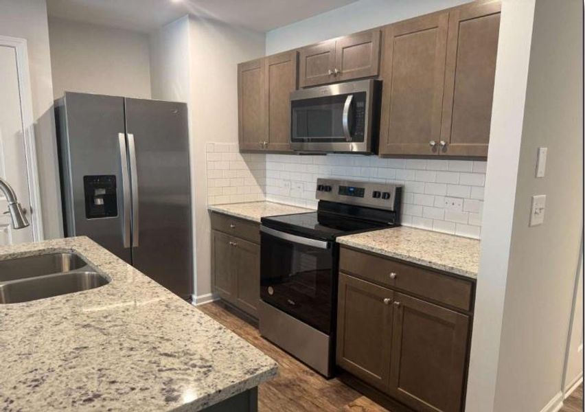 Furnished interior view inside a new home in Silver Leaf, Dawsonville (Image 3).
