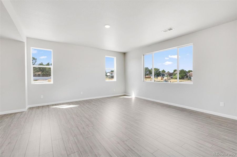 Spacious, unfurnished interior of a new home in Cherry Meadows, Brighton (Image 28). Spacious, unfurnished interior of a new home in Cherry Meadows, Brighton (Image 28).
