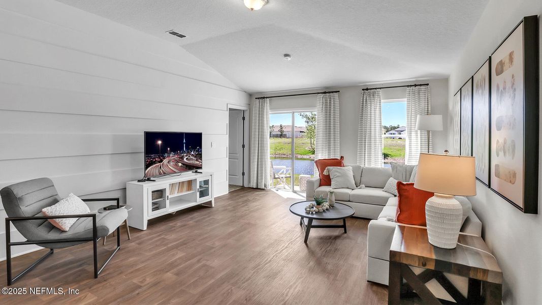 Furnished interior view inside a new home in Grand Reserve, Bunnell (Image 35).