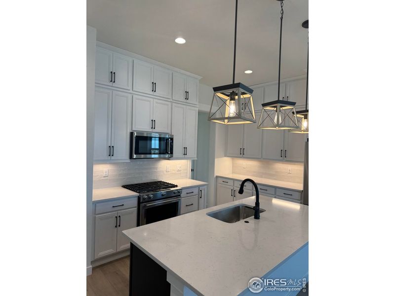 Furnished interior view inside a new home in Westerly, Erie (Image 16).