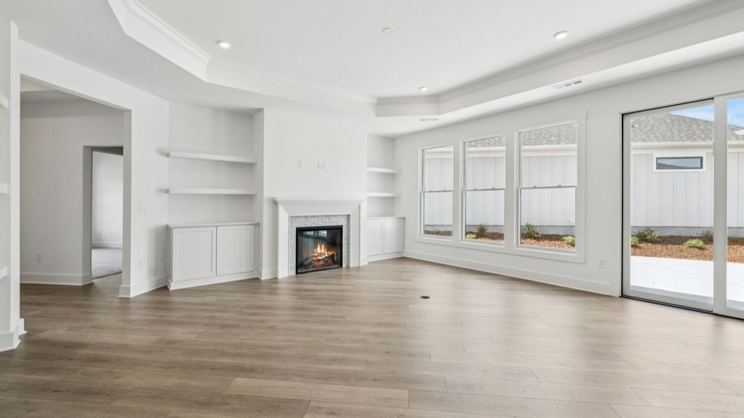Spacious, unfurnished interior of a new home in The Courtyards at Stewarts Creek, Smyrna (Image 53).