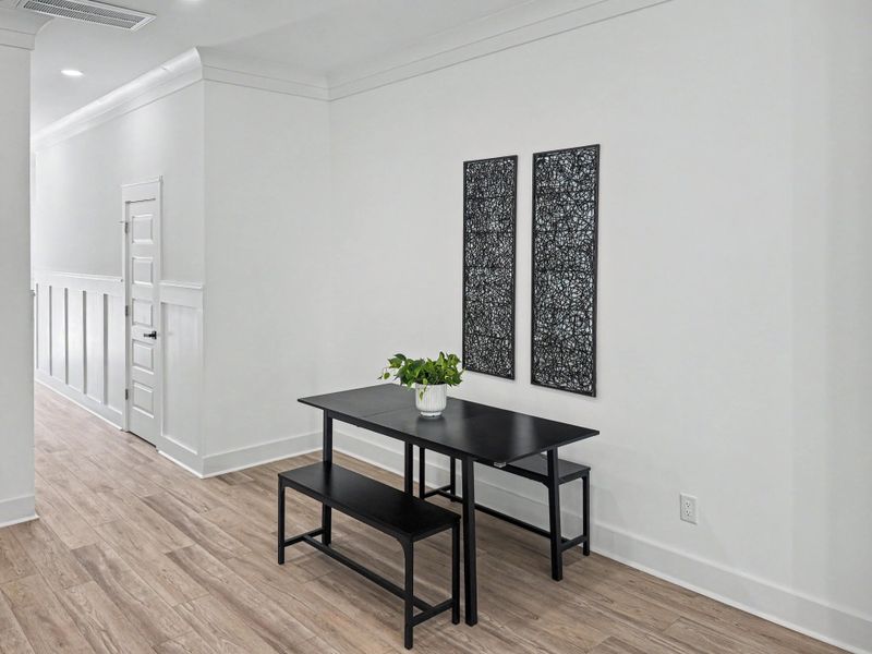 Furnished interior view inside a new home in , North Charleston (Image 6).