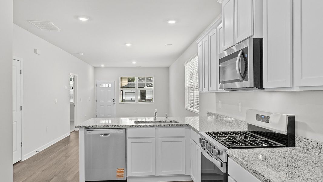 Furnished interior view inside a new home in Bellemeade Landing, Augusta (Image 4).
