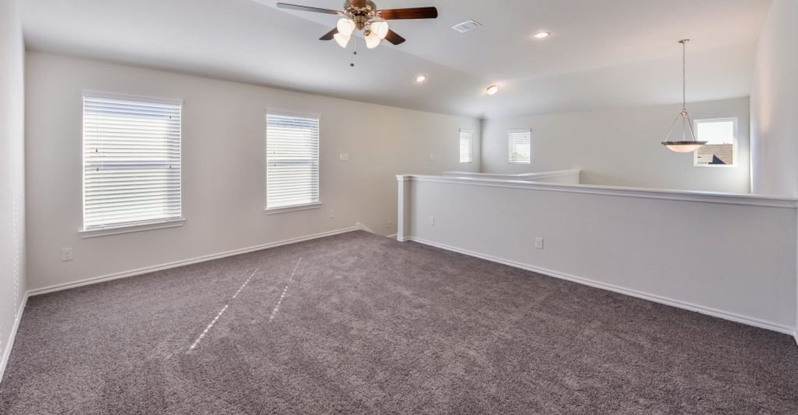 Representative exterior photo of a completed home built from the Adina by Impression Homes in Heartland, Heartland, TX (Image 19). Representative exterior photo of a completed home built from the Adina by Impression Homes in Heartland, Heartland, TX (Image 19).