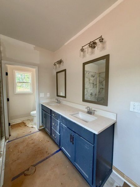 In-progress construction of a new home in Rocky Mount, Greenville, GA (Image 5).