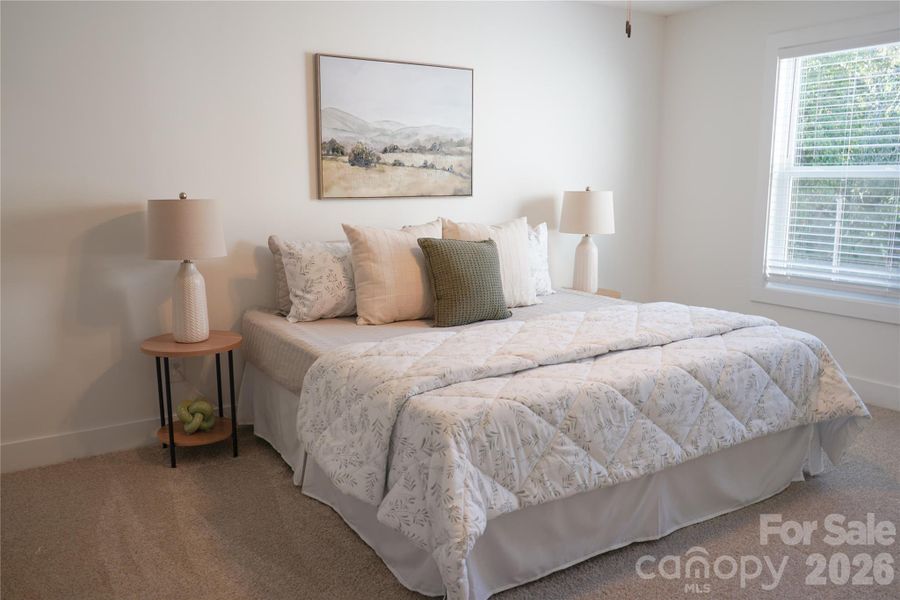 Furnished interior view inside a new home in , Charlotte (Image 17).