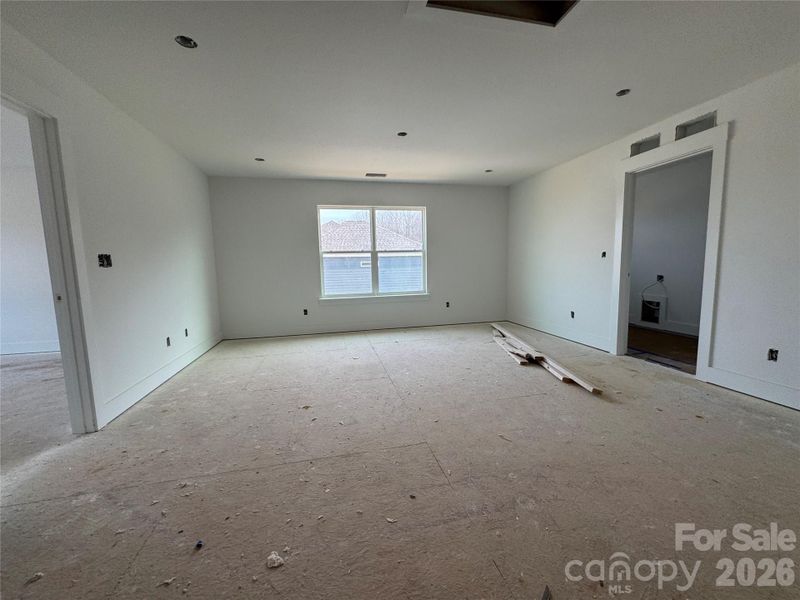 Construction progress on Homesite 406