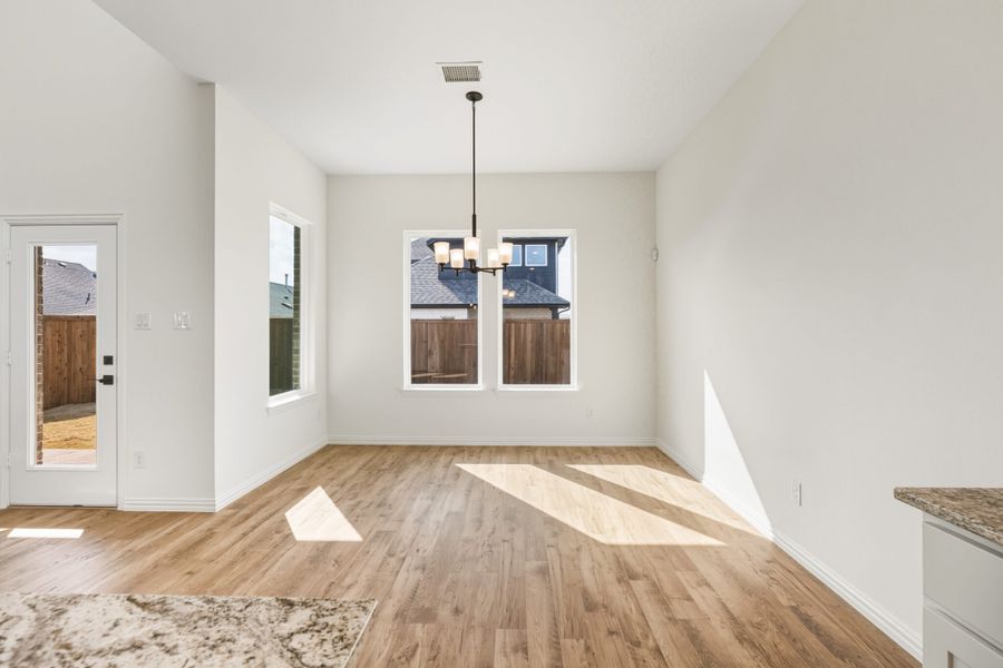 Spacious, unfurnished interior of a new home in Walden Pond, Forney (Image 22).