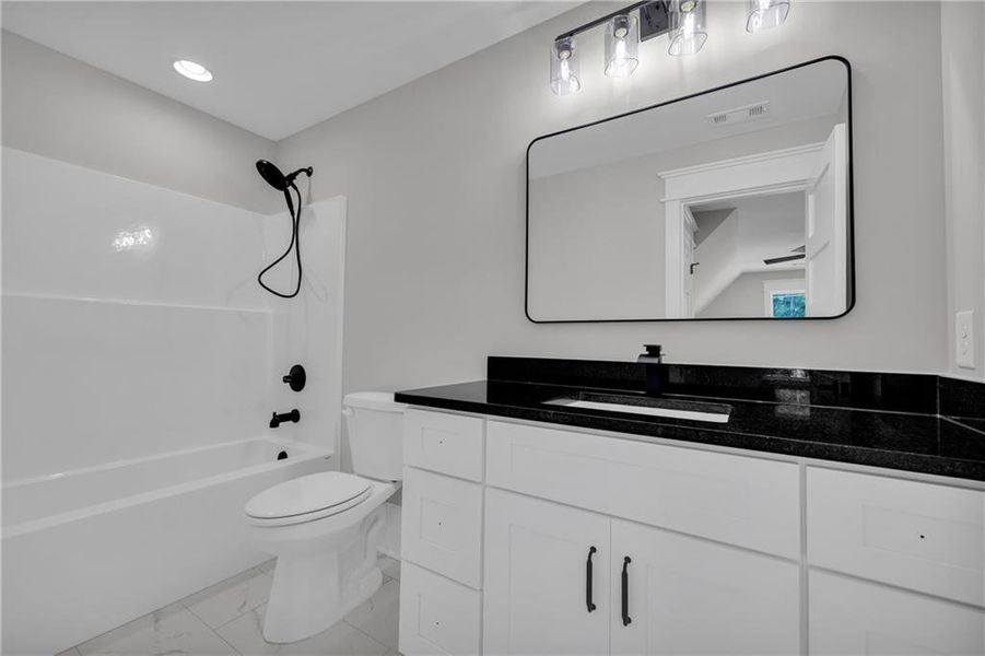 Furnished interior view inside a new home in , Monroe (Image 16).