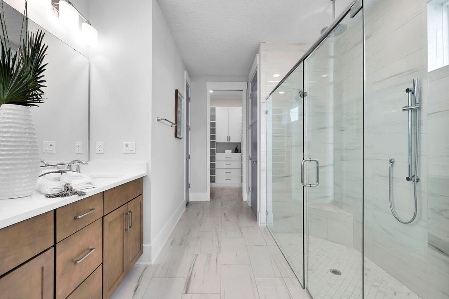 Representative furnished interior of a home built from the The Hernando by Providence Homes (Florida) in Reflections at Nocatee, Nocatee (Image 18).