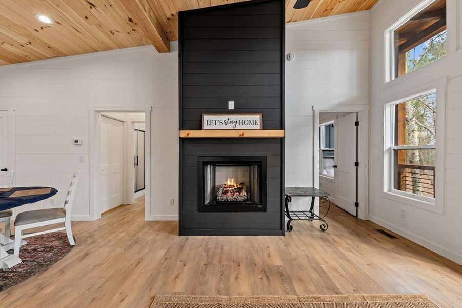 Furnished interior view inside a new home in , Morganton (Image 9).