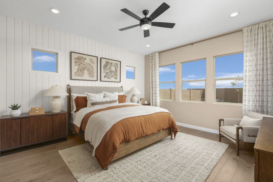 Representative furnished interior of a home built from the Auburn by Mattamy Homes in White Tank Vistas, Waddell (Image 11).