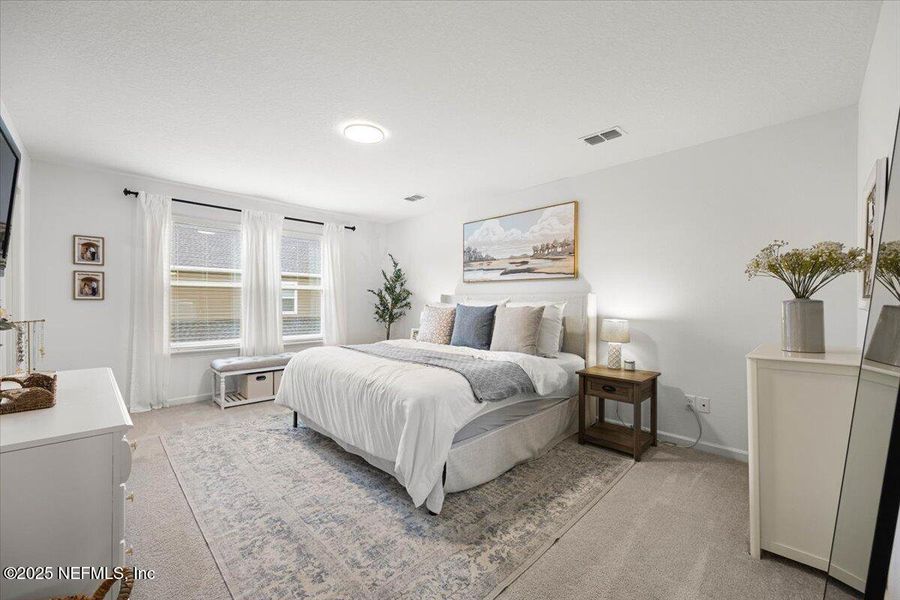 Furnished interior view inside a new home in Shearwater: Affordable Luxury Townhomes, St. Augustine (Image 27).