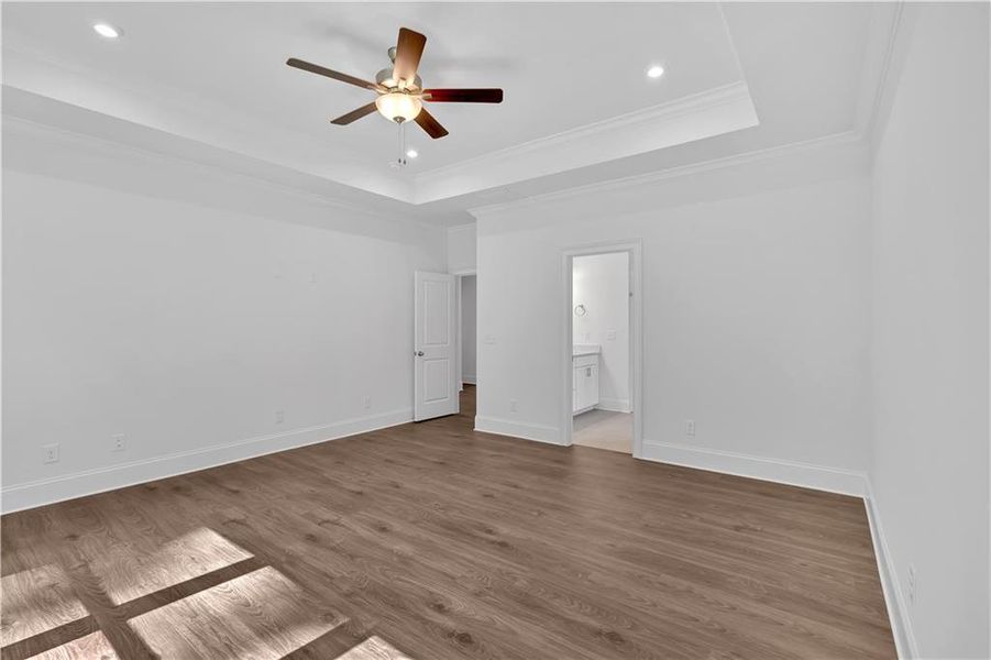 Spacious, unfurnished interior of a new home in Ford Landing, Acworth (Image 39).