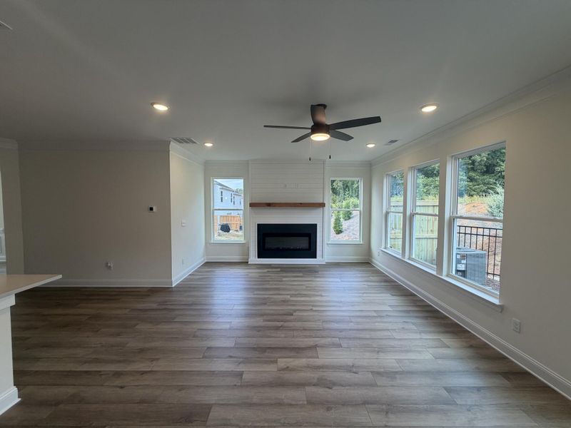 Spacious, unfurnished interior of a new home in Villas at Dawsonville Townhomes, Dawsonville (Image 8).