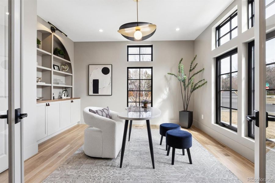 Furnished interior view inside a new home in , Denver (Image 17).