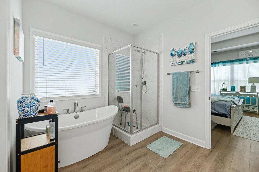 Furnished interior view inside a new home in Six Oaks, Summerville (Image 30).