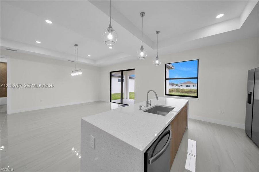 Furnished interior view inside a new home in , Lehigh Acres (Image 13).