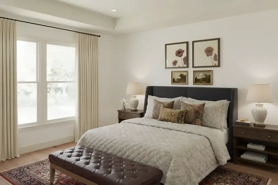 Furnished interior view inside a new home in Stonehaven, Winder (Image 33).