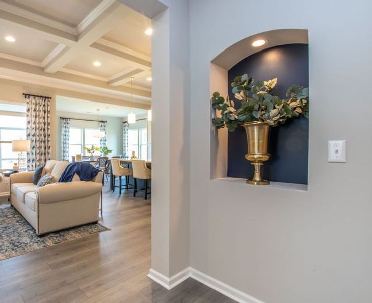 Representative furnished interior of a home built from the Brodrick by True Homes in Wheatfield Estates, Statesville (Image 17).
