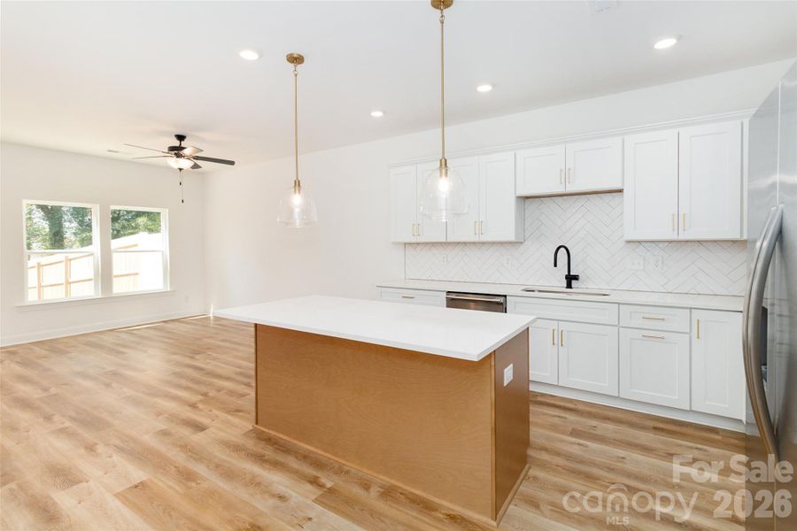 Furnished interior view inside a new home in , Charlotte (Image 7). Furnished interior view inside a new home in , Charlotte (Image 7).