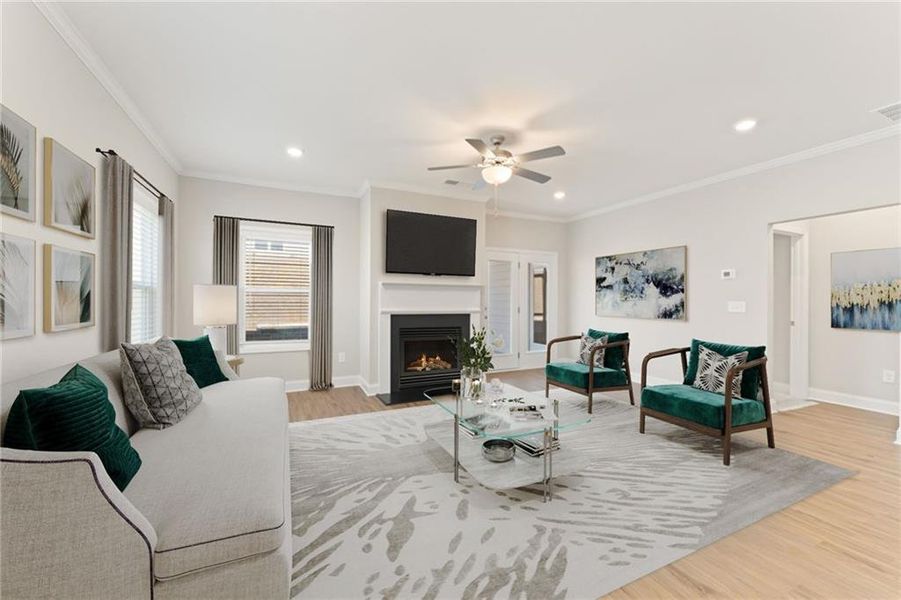 Furnished interior view inside a new home in , Villa Rica (Image 15).