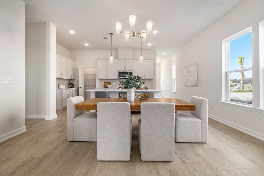 Furnished interior view inside a new home in Blue Heron Retreat: Oasis Series, Little River (Image 12). Furnished interior view inside a new home in Blue Heron Retreat: Oasis Series, Little River (Image 12).