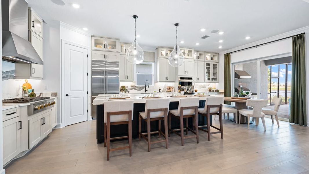 Representative furnished interior of a home built from the Pallazio II by Taylor Morrison in Skye Ranch Community Group Page, Sarasota (Image 9).