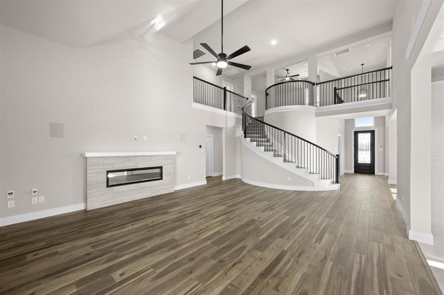 Spacious, unfurnished interior of a new home in Shady Valley Estates, Midlothian (Image 19).