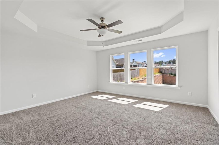 Spacious, unfurnished interior of a new home in Waters Edge, Mansfield (Image 11). Spacious, unfurnished interior of a new home in Waters Edge, Mansfield (Image 11).