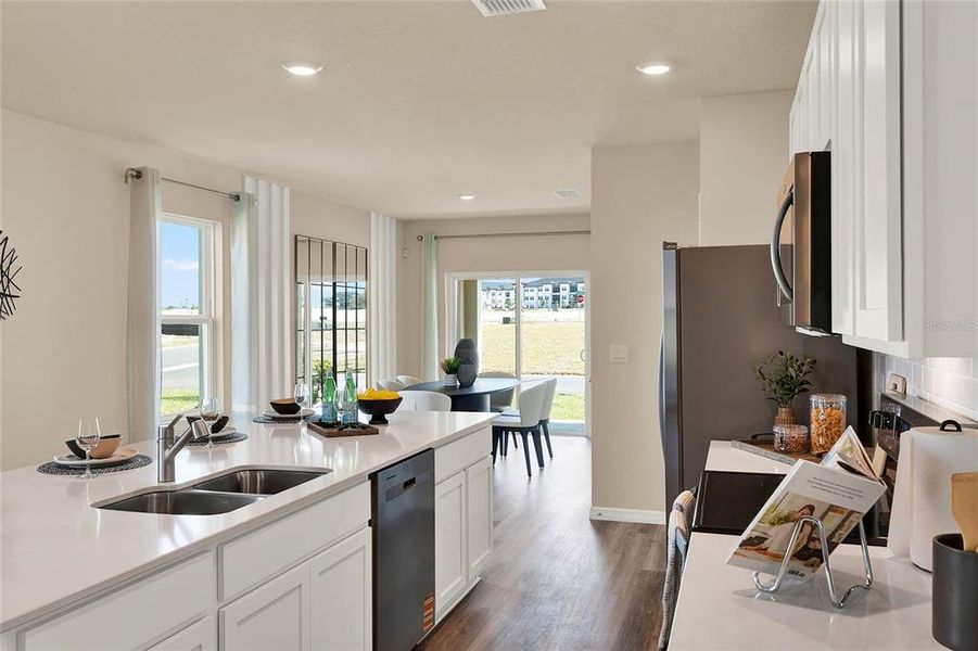 Furnished interior view inside a new home in Crossroads at Kelly Park, Apopka (Image 11).