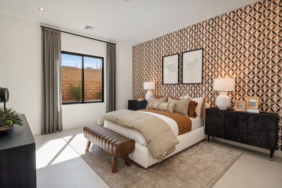 Representative furnished interior of a home built from the Cheval by Camelot Homes in Shadow Ridge, Scottsdale (Image 48).