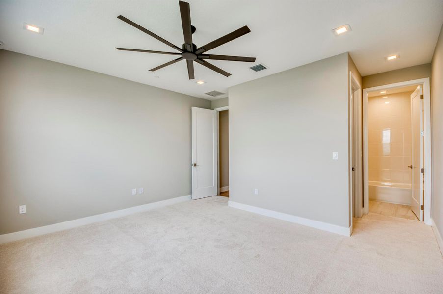 Furnished interior view inside a new home in Apex at Avenir, Palm Beach Gardens (Image 39).