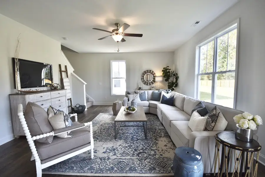 Furnished interior view inside a new home in Parkwood Estates, Leland (Image 4).