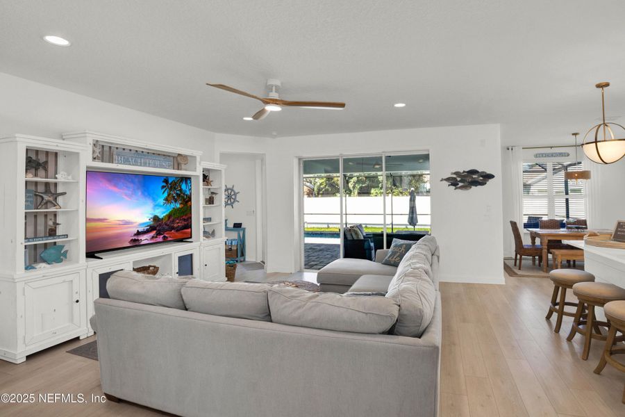 Furnished interior view inside a new home in Seaside Vista, St. Augustine (Image 12). Furnished interior view inside a new home in Seaside Vista, St. Augustine (Image 12).