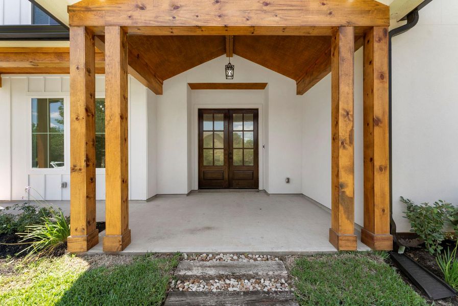Exterior details and patio area of a home in , Montgomery (Image 3).