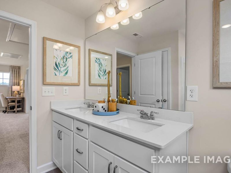 Furnished interior view inside a new home in Sage on North Main, Wake Forest (Image 26).