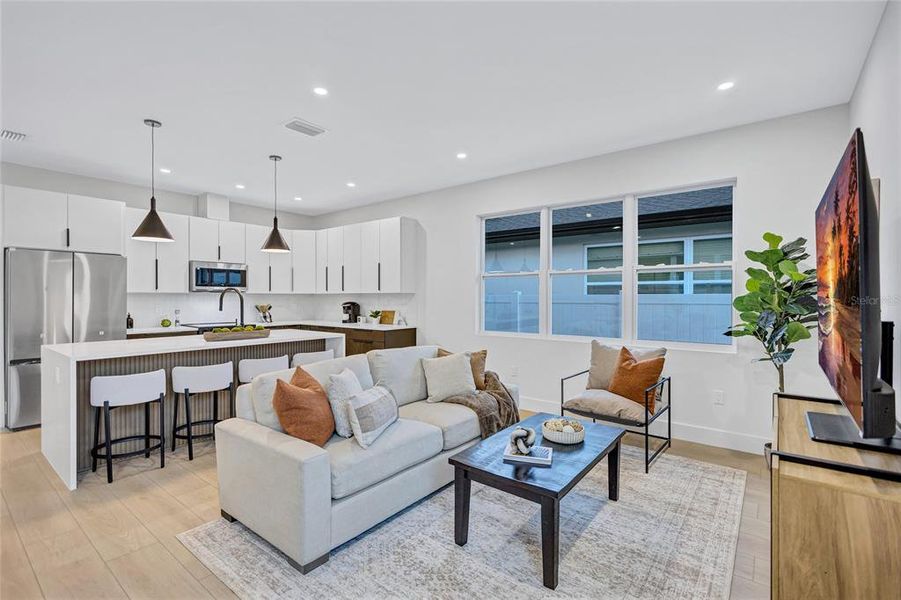 Furnished interior view inside a new home in , Gulfport (Image 33).