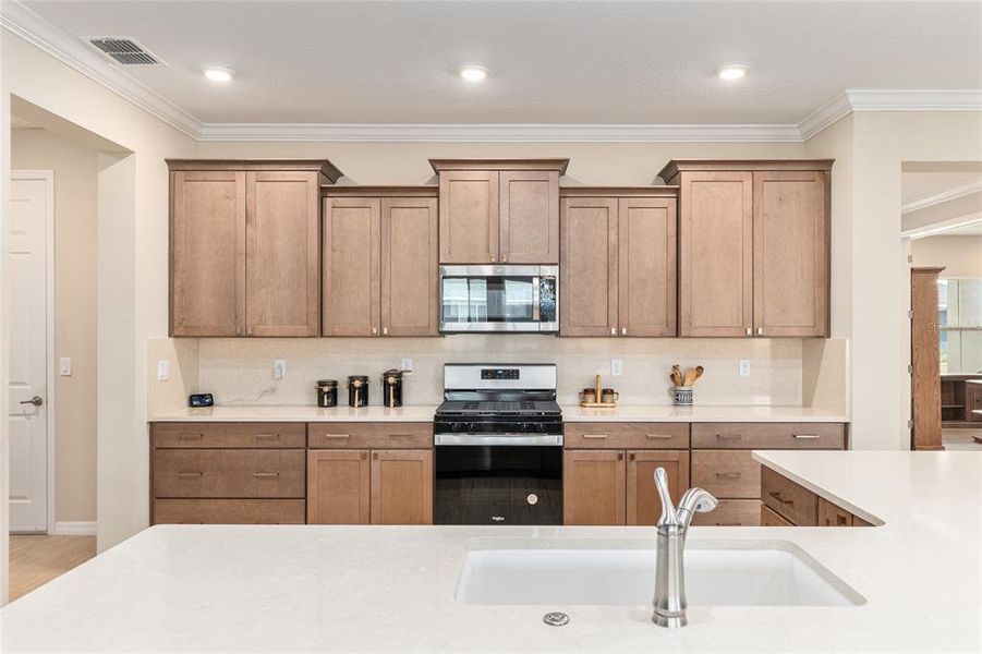 Furnished interior view inside a new home in , Ocala (Image 38).