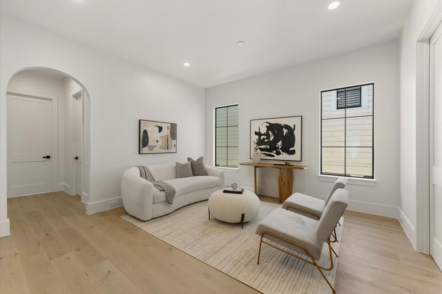 Game Room. *Previous project by the same developer, floor plans and selections may vary.*